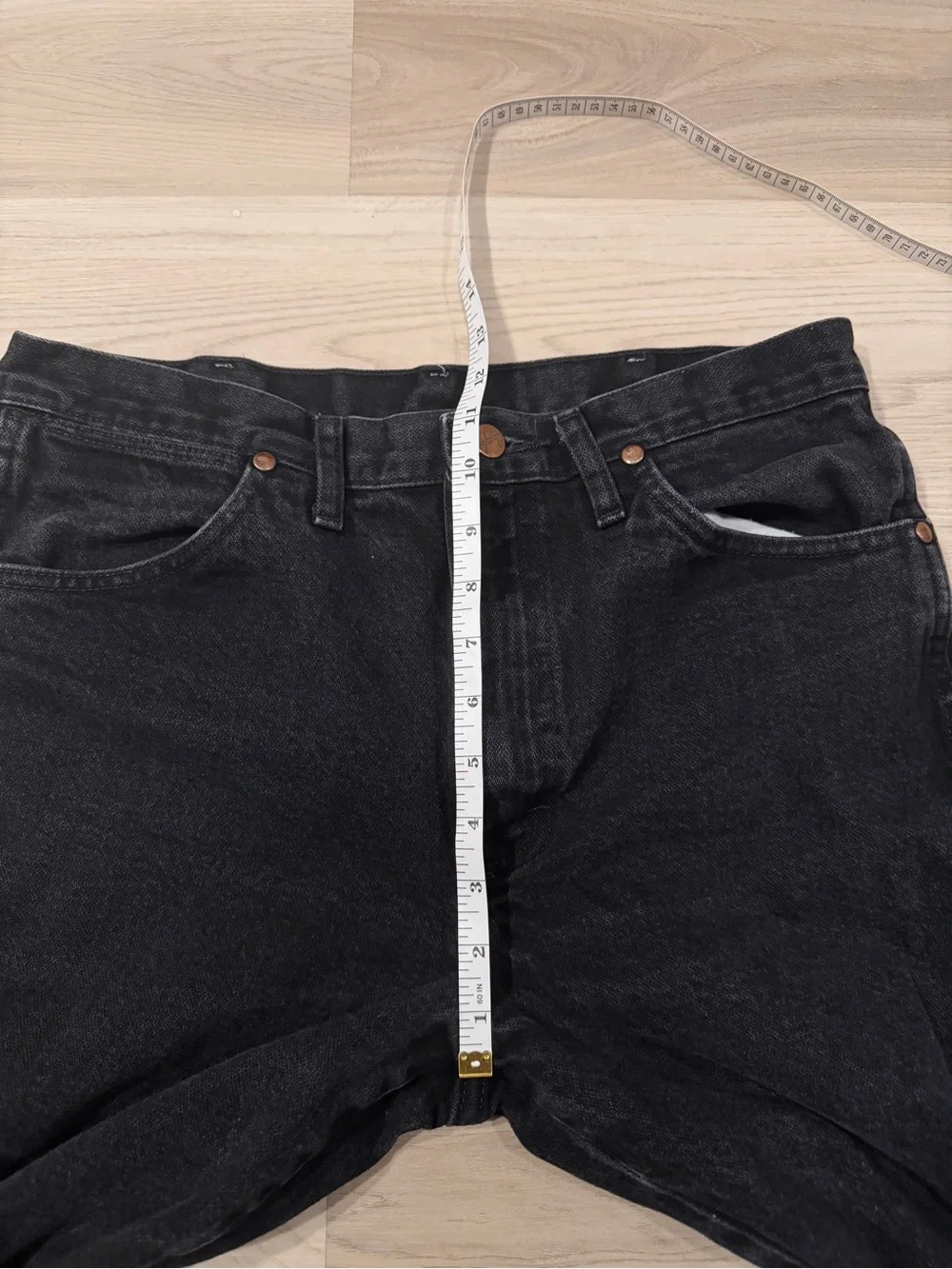 Wrangler Black 936 Slim Bootcut Jeans